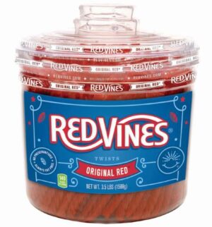 Red Vines Original Red 3.5lb Tub